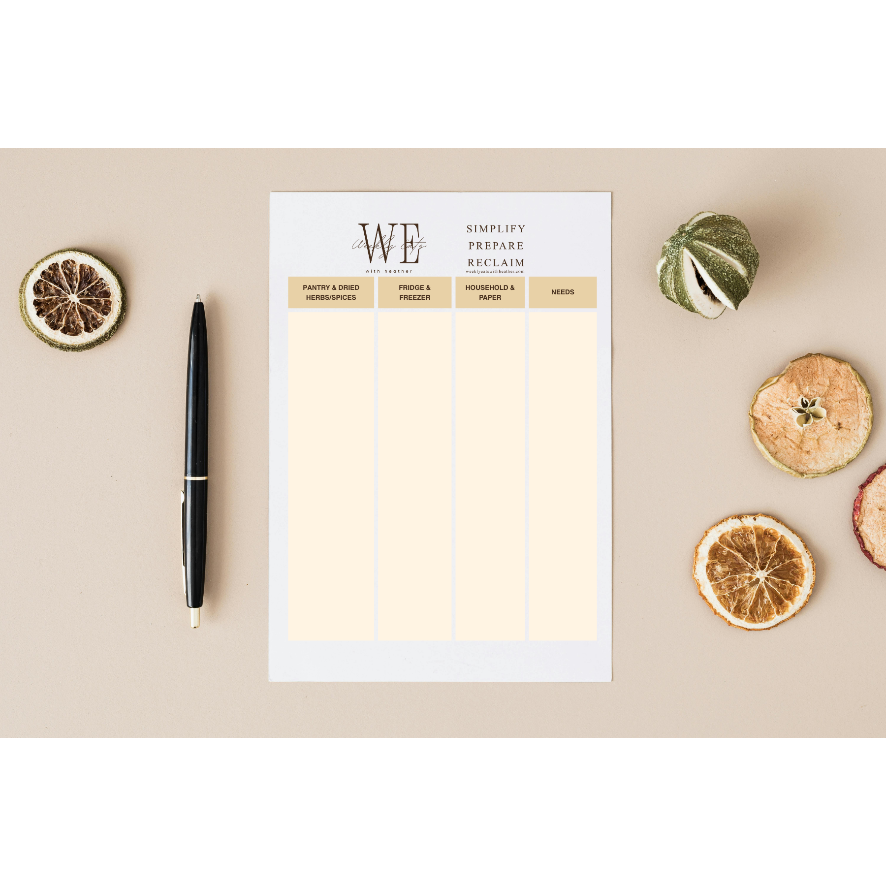 2026 Weekly Eats Method | Simplify