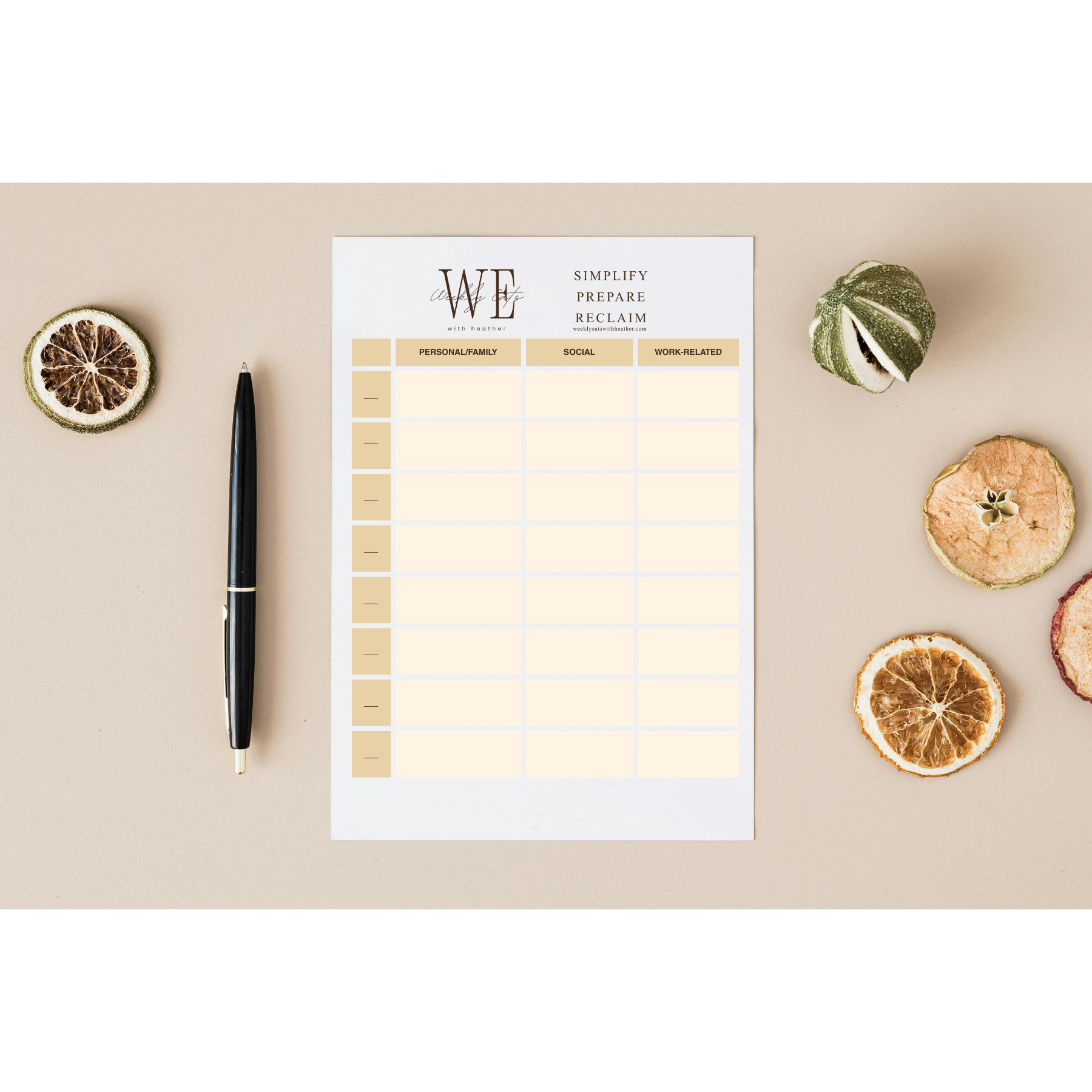 2026 Weekly Eats Method | Simplify